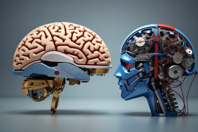 cérebro homem e máquina